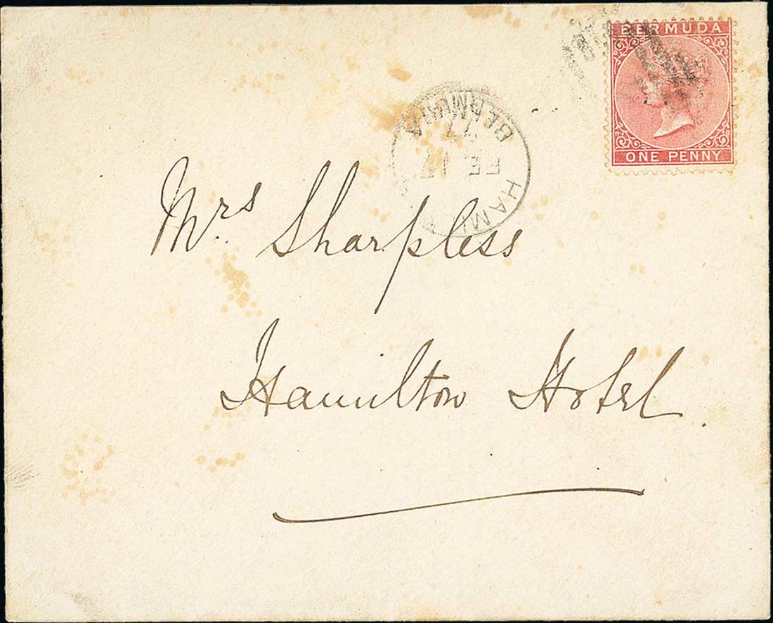 Internal Mail On May 20, 1812 an official Post Office was established on the island for the first t