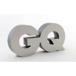 GQ Magazine's 'Men of the Year' Award, 2005 metalled letters 'GQ', approx. 10cm. high