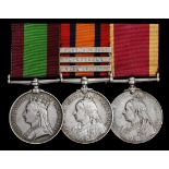 A very rare combination of Victorian campaign awards to Gunner L. McLerie, Royal Artillery Afg...