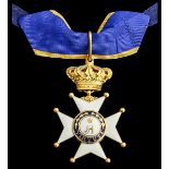 Luxembourg, Grand Duchy, Order of Civil and Military Merit of Adolph of Nassau, Civil Division,...