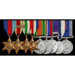 A fine Second World War airborne operations group of nine awarded to Sergeant W. R. 'Ray' Fiand...