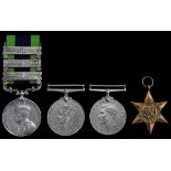 India General Service 1908-35, G.V.R., 3 clasps, North West Frontier 1930-31, Mohmand 1933, Nor...