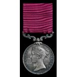 Indian Army Meritorious Service Medal, V.R., 1st type (Cant: Serjt. Major F. Mergler), good ver...