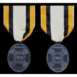 Germany, Prussia, War Merit Medal 1813-15, '1814' non-combatant issue; '1815' non-combatant iss...