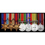 A fascinating Second World War and Mau Mau operations campaign group of seven awarded to Major...