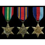 Second War campaign awards (9): 1939-45 Star; Atlantic Star; Africa Star; Pacific Star; Burma S...