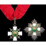 Hungary, Regency, Order of the Holy Crown of St. Stephen, Military Division, Grand Officer's se...
