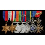 A good Second World War North-West Europe operations group of seven awarded to Captain R. Webst...