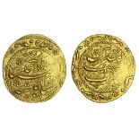 Qajar Dynasty, Muhammad Shah (1834-48), gold Toman, 3.43g, Muqaddas Mashhad, AH1257 (KM. 809.2)...