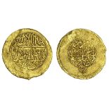 Zand Dynasty, Karim Khan (1753-79), gold Quarter-Mohur, 2.69g, type D, Dar al-Sultanah Tabriz,...