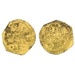 Tabaristan. Bavandid. Shahriyar b. Qarin (AH 466-504/1073-1111 AD). Gold Dinar, Sariya, AH 49x. 1.4