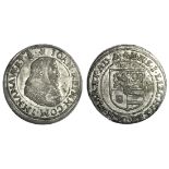 German States. Hanau-Lichtenberg. Johann Reinhard I (1599-1625). Teston (24 Kreuzer), nd (1614-1621