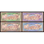 Somaliland. Baanka Somaliland. 5, 10, 20 and 50 Shillings. 1994. P-1s to 4s. Specimen. No. AA000000