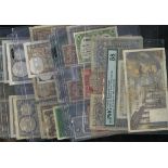 Tunisia. French Administration. Banque de l'Algérie. Large lot. Various issues and dates, 1918-1952