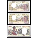 Djibouti. Banque Nationale. 5,000 (2) and 10,000 Francs. ND (1979, 1984). P-38b and d, 39b. Multico