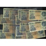 Egypt. National Bank. A Selection of 5 Pound, 1946-1951, Notes. P-25a(6) and P-25b(8).Fine to Very