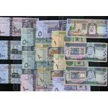 Saudi Arabia. Saudi Arabian Monetary Agency. 2003-2009 Issues. 1 to 500 Riyals. Complete type, and