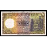 Egypt. Kingdom. National Bank of Egypt. 10 Pounds. 11 April 1945. P-23s. Specimen. No. X/100 000001