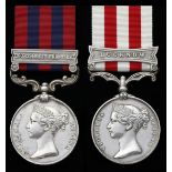 'Great Britain. Indian Campaign Pair to Serjeant John Griss, 7th Hussars. India General Service Med