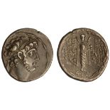 Seleukid Kings of Syria. Demetrios III Eukairos (97/7-88/7 BC). AR Tetradrachm, dated SE 217 (96/5