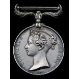 Great Britain. Crimea, 1854-1856. No clasp (CORPL GEO. HARCOURT. R.M.). A few minor contact digs. A