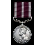 British India. George V (1910-1936). Indian Army Meritorious Service Medal (10342 SQ-DFDR. MAJ SANT