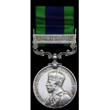 Great Britain. India General Service Medal, 1908-1935. George V. One clasp: "Burma 1930-32" (1 0579