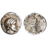 Seleukid Kings of Syria. Antiochos II Theos (261-246 BC). AR Tetradrachm. Antioch on the Orontes. D