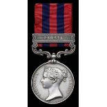 Great Britain. India General Service Medal, 1854-1895. One clasp: "Persia" (CAPT. W.F. HUNTER, A.D.