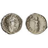 Roman Imperial. Pertinax (193). AR Denarius. 2.90 gms. Laureate head right, rev. PROVID-DEO II COS