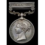 Great Britain. India General Service Medal, 1854-1895. One clasp: "Hazara 1888" (Major R.K. Brereto