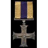 Great Britain. WWI Military Cross to V.C. Lucas, Royal Field Artillery, Battle of Aubers Ridge, May