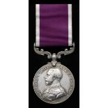 Great Britain. Army Long Service and Good Conduct Medal. George V. Named to: 7121 T. R. S. MJR: H.C