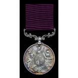 Great Britain. Army Long Service and Good Conduct Medal. Victoria - oval Arms and military trophies