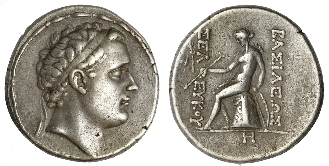 Seleukid Kings of Syria. Seleukos IV Philopator (187-175 BC). AR Tetradrachm. Antioch on the Oronte