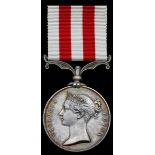 Great Britain. Indian Mutiny, 1857-1858. No clasp (SOWAR PEER BUKSH 1ST NAGPORE IRREGULAR CAVY). On