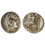 Kings of Macedon. Alexander the Great (336-323 BC). AR Tetradrachm, struck under Stamenes or Archon