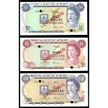 Bermuda. Monetary Authority. Collectors' Series set, 1978-1984 issues. 1 to 100 Dollars. P-CS1. Unc