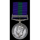Great Britain. General Service Medal, 1918-1962. George VI. One clasp: "S.E. Asia 1945-46" (10412 N