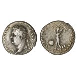 Roman Imperial. Vitellius (69). AR Denarius. Spanish mint (Tarraco?). 3.46 gms. Laureate head left,