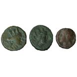 Lot of Greek Bronzes. Includes issues of Syracuse, Arados, Seleukid Kings, Kings of Cappadocia, Pon