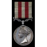 Great Britain. Indian Mutiny, 1857-1858. No clasp (LIEUT E.O.V. HALDANE, 14TH KINGS. LT DRNS). On r