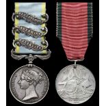 Great Britain. Crimea, 1854-1856. Three clasps: "Balaklava", "Inkermann" and "Sebastopol" (PTE CHAS