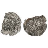 Denmark. Knud (Canute) V Magnussen (1146-1152, 1154-1157). Penning. Roskilde. 0.63 gms. Bruun--...