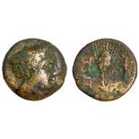 Lesbos. Eresos. AE 17, Third Century BC. SNG v. Aulock 1734, Lindgren I, 23, 421. Very Rare. Ta...