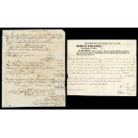 Verplanck-related; Dutchess; Ulster County; New York City Mixed lot of items generally tied in...