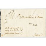 CubaOutgoing Mail1815 circa. Large cover from Havana to Omoa (Honduras), from the "