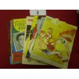 Boxing, a collection of 63 Boxing programmes in various condition, to include, 1947 Mills v Goffaux,