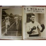 1927 (Part 2) Le Miroir Des Sports, A bound volume of the French sporting magazine, Contains 29 week