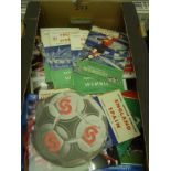 A collection of 135 England Home & Away programmes from the 1950's onwards, in various condition